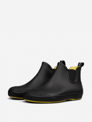 Мужские ботинки Nordman Beat с желтой подошвой, Черный